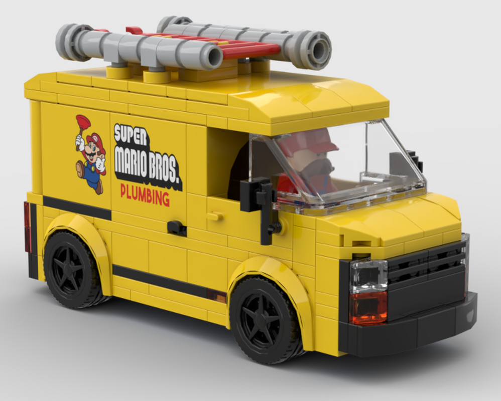 Lego Mario's Van 6 stud