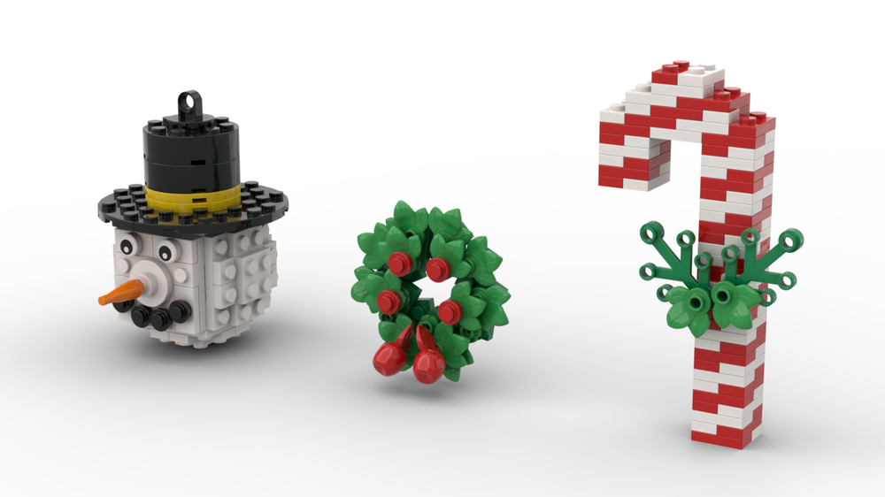 Lego Christmas Tree Ornaments