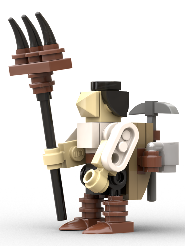 Lego Medieval Farmer
