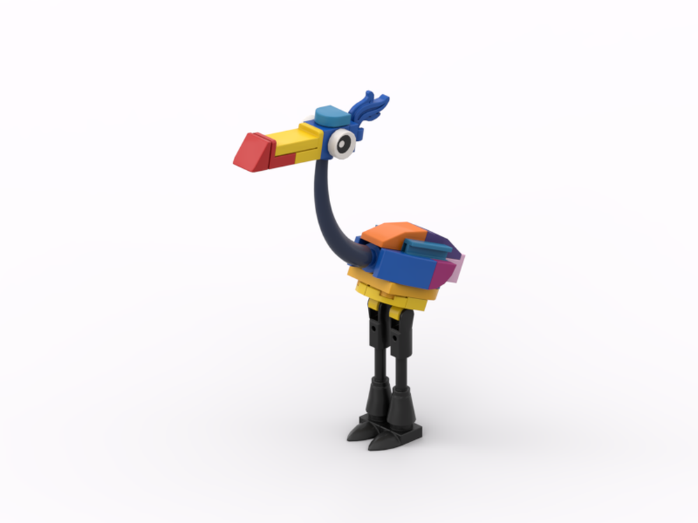Lego 'UP' Kevin | Minifig scale, Movie accurate