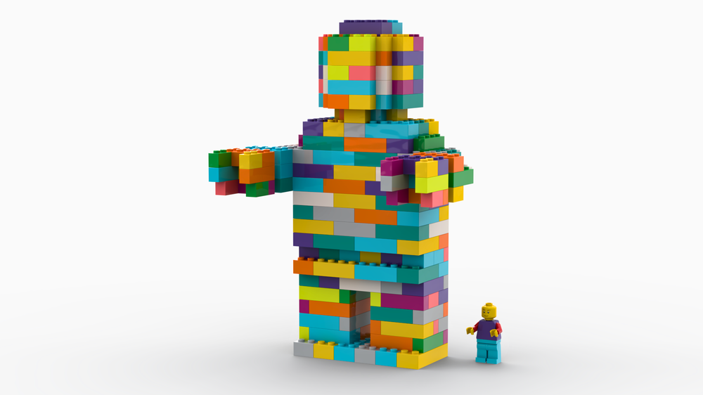 Lego 11022 Big minifig