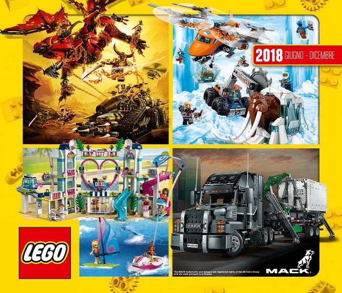 Lego 2018 Large Italian / Swiss June - December (624.1738 CH/I 624.1768-IT)