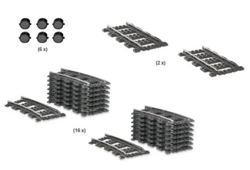 Lego 9V Train Track Starter Collection