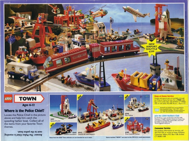 Lego 1991 Mini Town (832317-US)