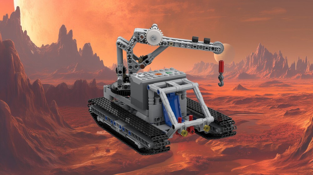 Lego Crawler crane manipulator (CCM)