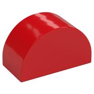 Lego Duplo Brick 2 x 4 x 2 Curved Top / Bright Green