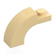 Lego Brick Arch 1 x 3 x 1 2/3 Curved Top / Dark Azure