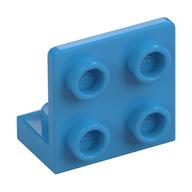 Lego Bracket 1 x 2 - 2 x 2 Inverted / Dark Azure