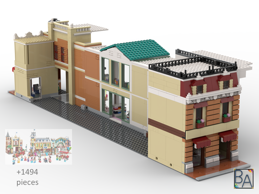 Lego Main Street Enclosure