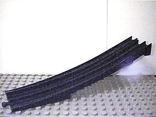 Lego Duplo Train Track Bridge End Section With No Bottom Support (Old Style)