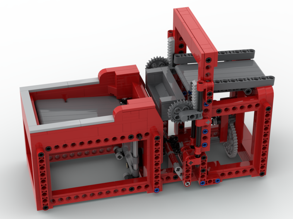 Lego Vertical gear rack