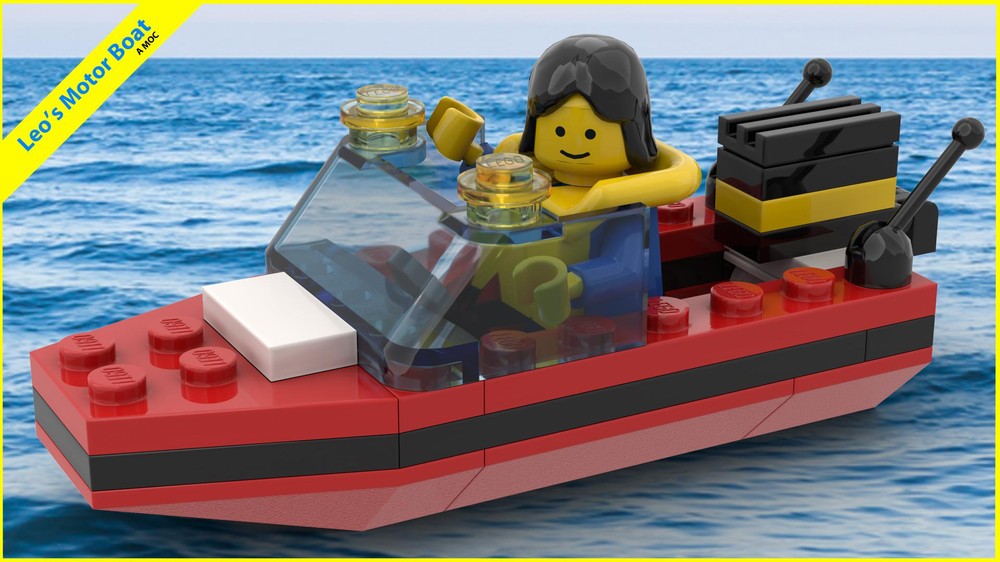 Lego Leo's Motor Boat