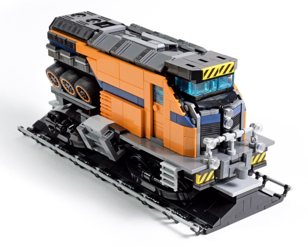 Lego Satisfactory Electric Locomotive