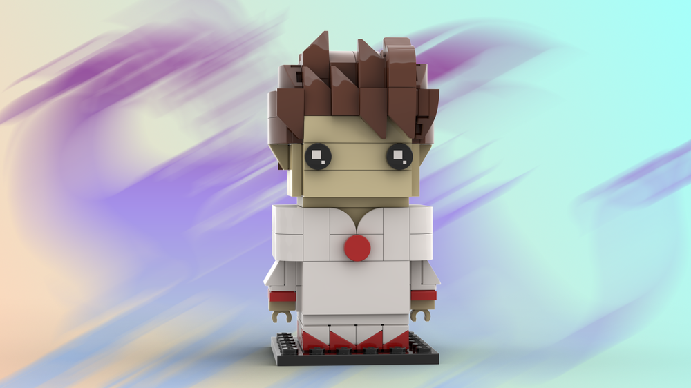 Lego Bartz Klauser (FFV) - White Mage Job - Brickheadz