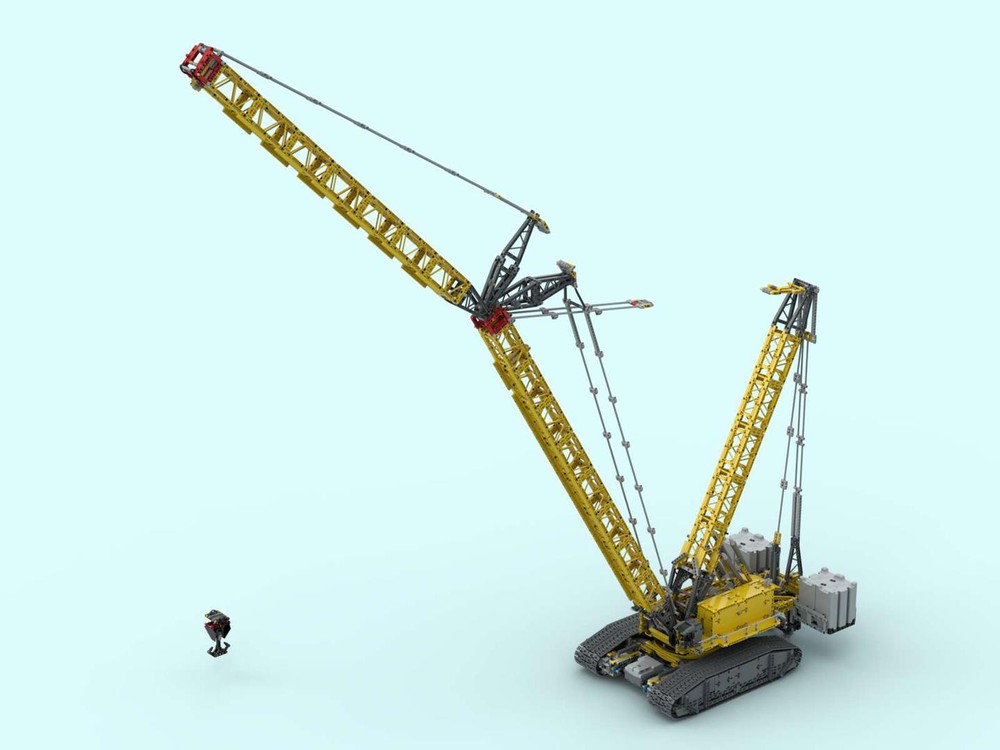 Lego Liebherr LR 13000 SDWB configuration (2x42146)