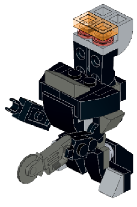 Lego Small Saw Bot