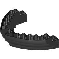 Lego Boat Hull Section, Brick 16 x 10 x 3 / Black