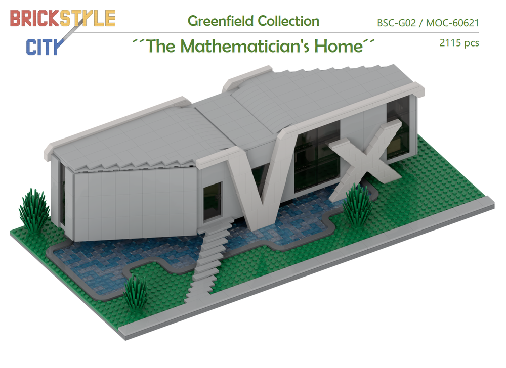 Lego The Mathematician's Home (Greenfield Collection)