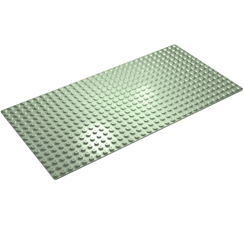 Lego Baseplate 16 x 32 / Light Green