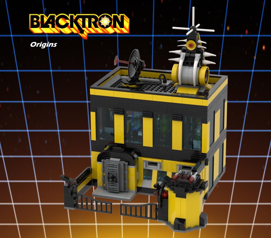 Lego Blacktron The Beginning - High Security Research Facility