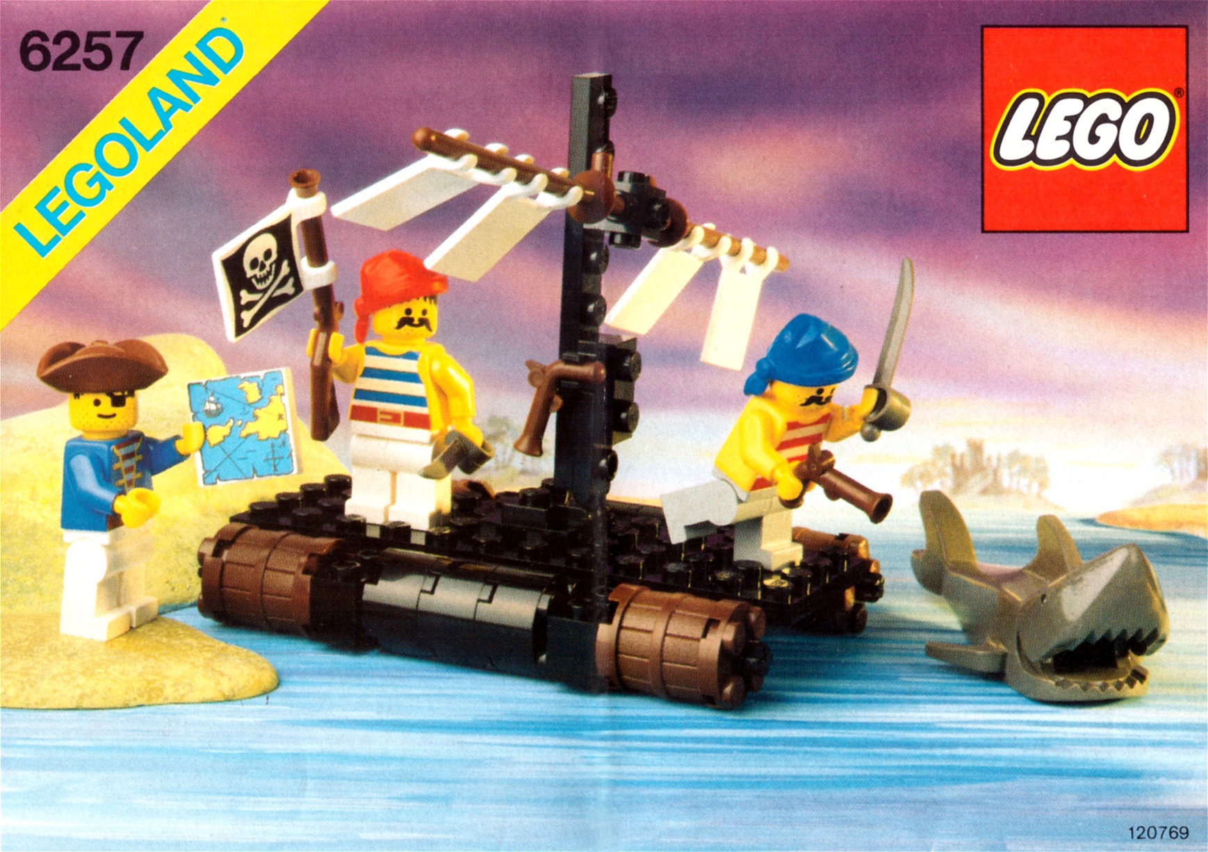 Lego Castaway's Raft
