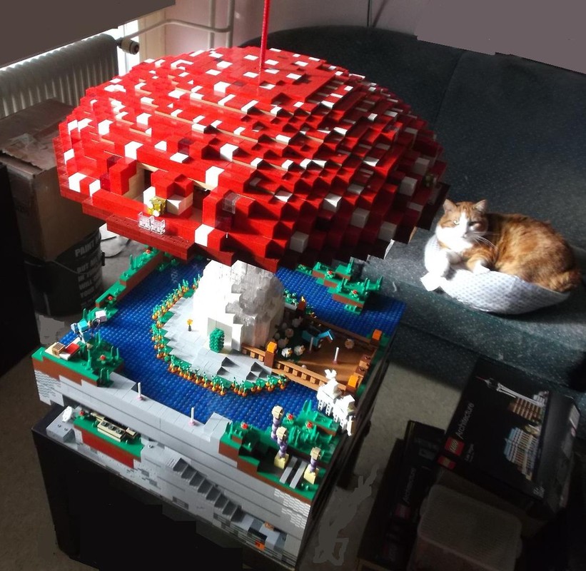 Lego Mushroom Home Base