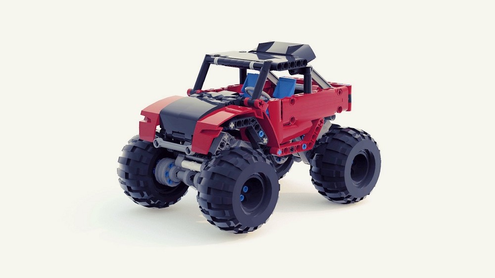 Lego Suzuki Jimny 4x4 Pull Back Monster