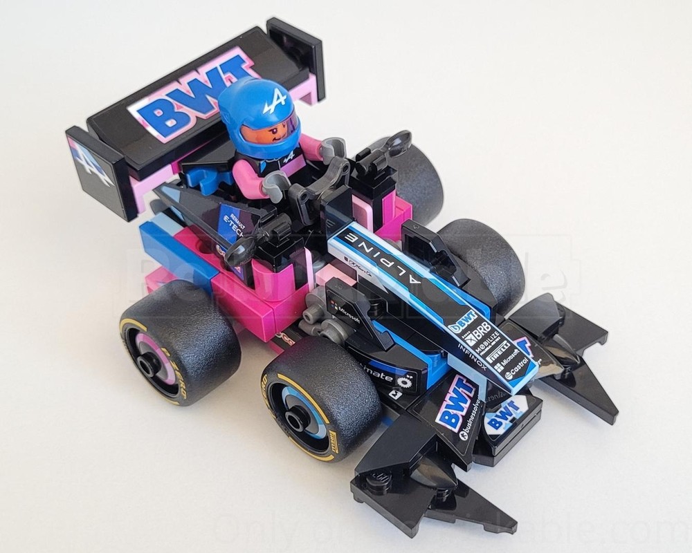 Lego Tooned BWT Alpine F1 Team A524
