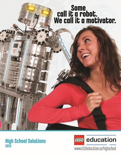 Lego 2013 Large US Education Brochure (High School Solutions)