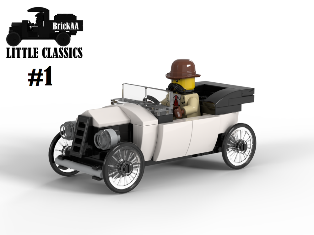 Lego Little classics #1 - White car