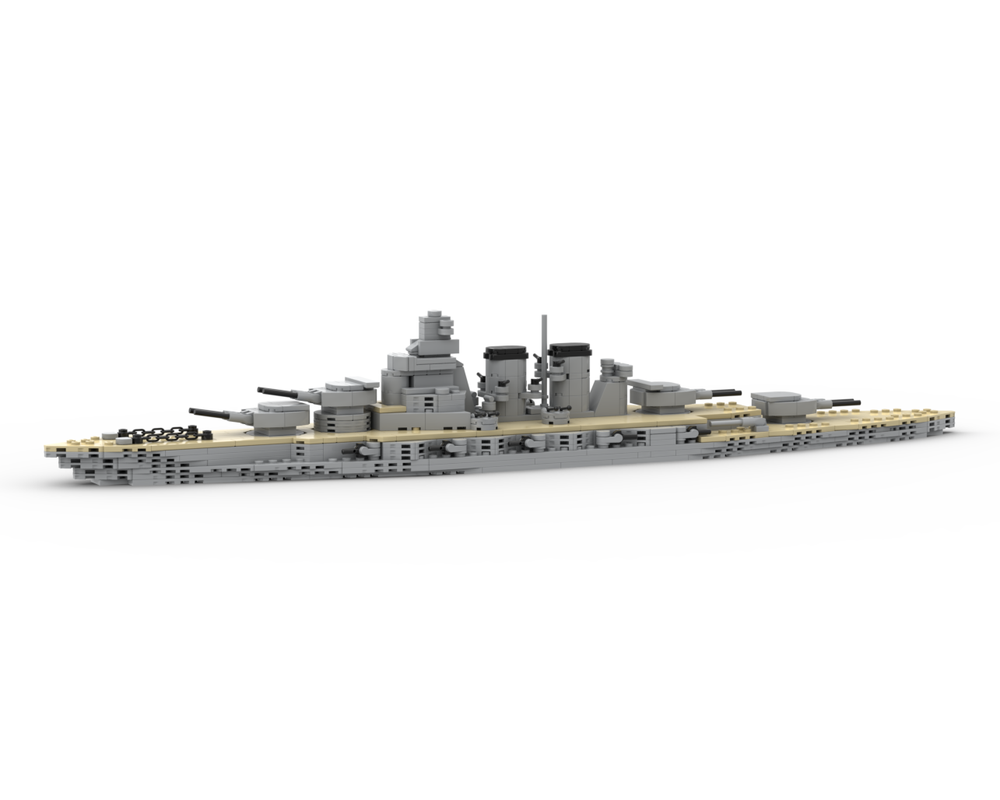 Lego IJN Kongo Battleship MOC