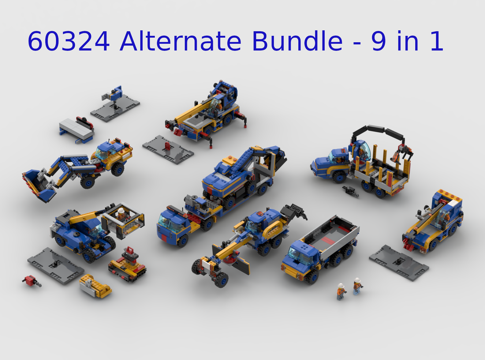 Lego 60324 Alternate Bundle