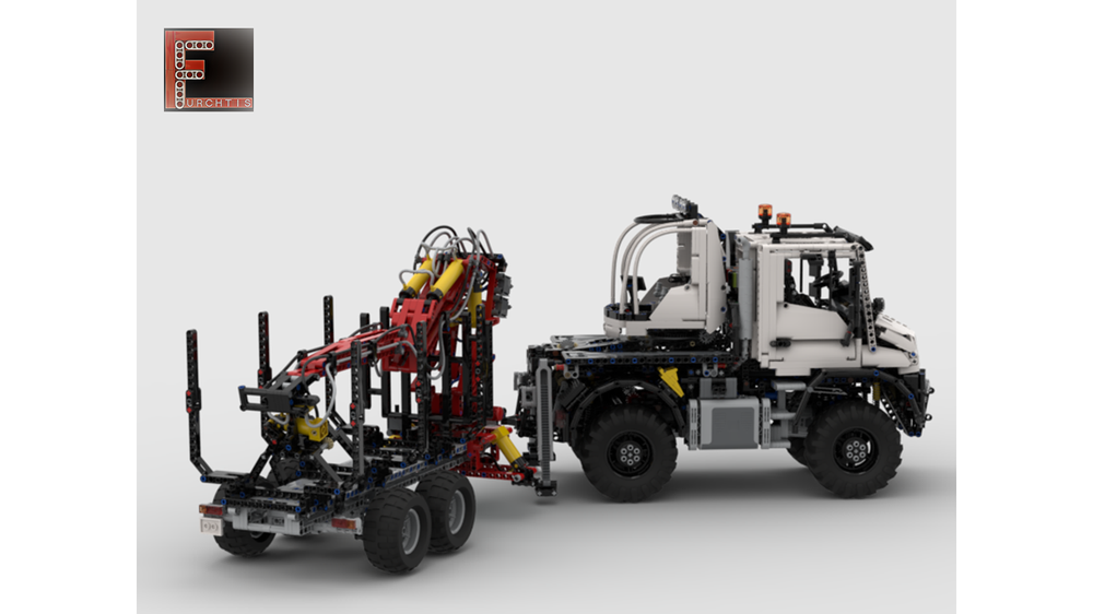 Lego Attachments for Unimog U535 #2