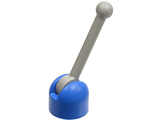 Lego Antenna Small Base with Light Gray Lever (4592 / 4593)