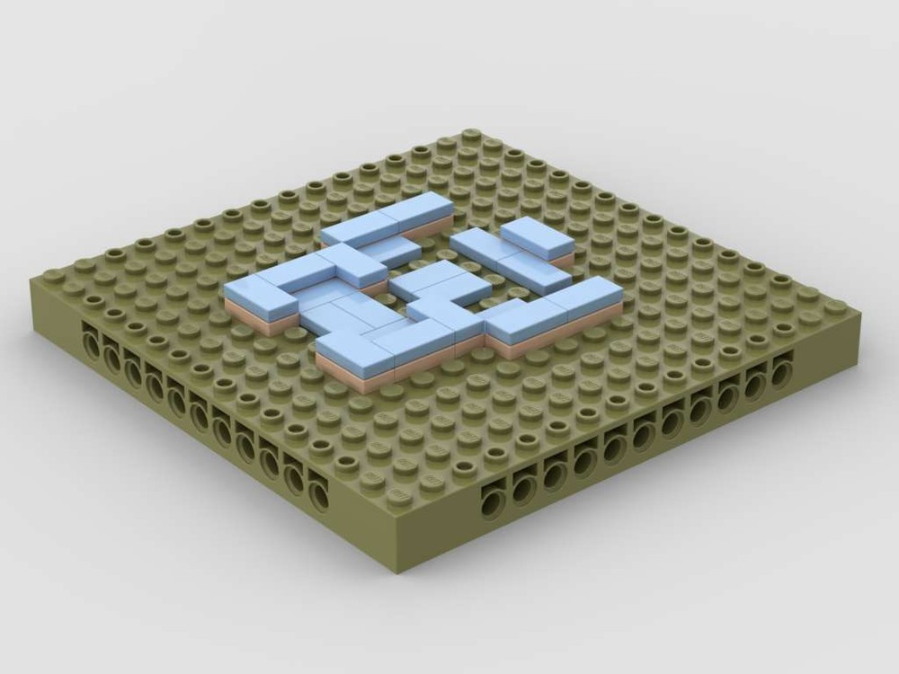 Lego Frame Rack for MOC-30633