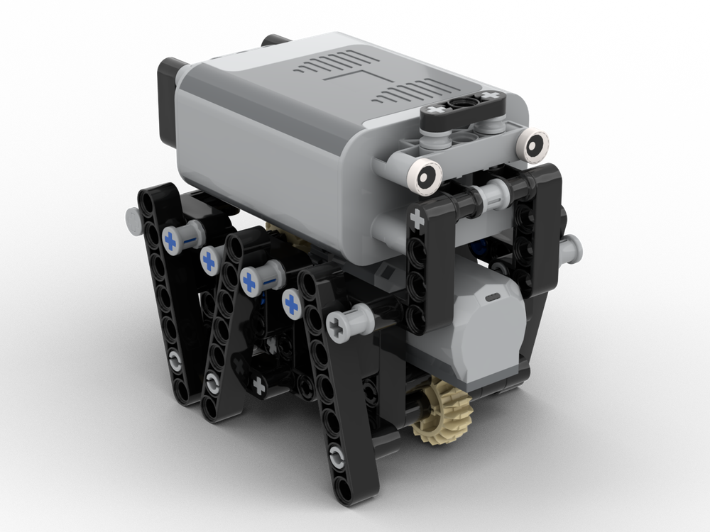 Lego The most compact walker possible