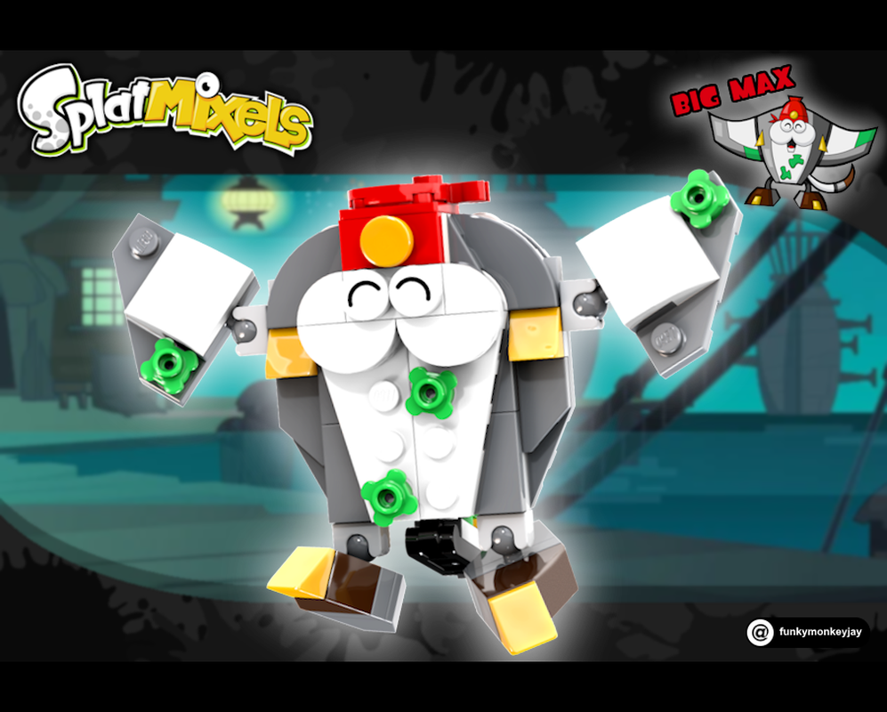 Lego SplatMixels - Big Man (Big Max)
