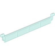 Lego Garage Roller Door Section without Handle / Trans-Light Blue