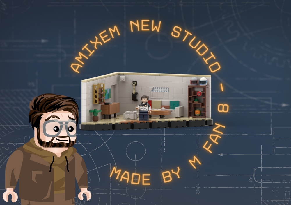 Lego Amixem New Studio - French Youtuber