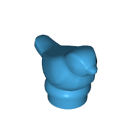 Lego Animal, Bird, Small [PLAIN] / Dark Azure