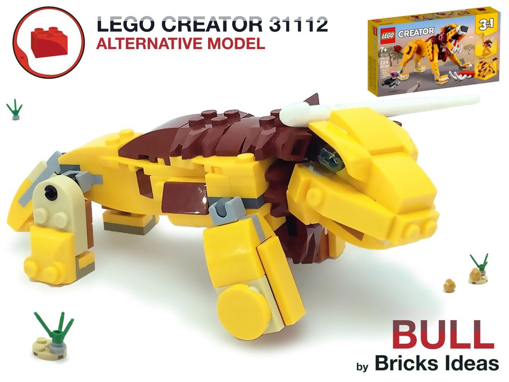Lego Bull - Lego Creator 31112