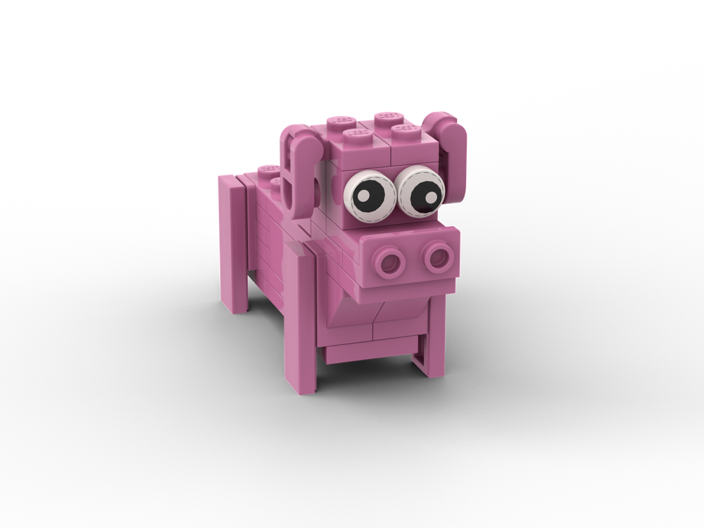 Lego Derpy Pig