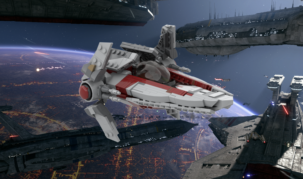 Lego Republic / Imperial V-Wing
