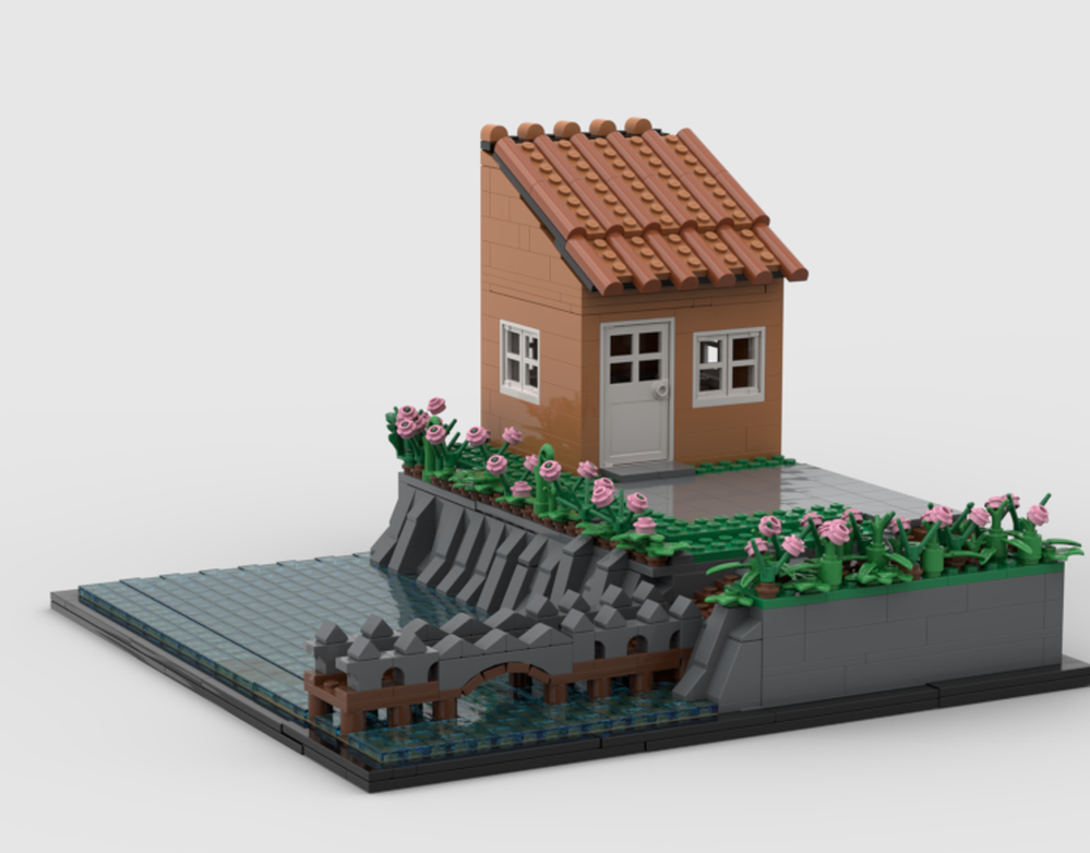 Lego Italian River Side