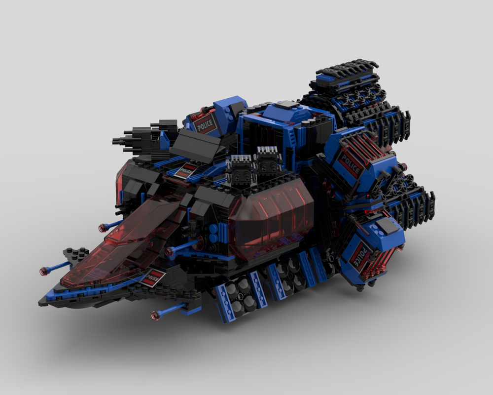 Lego Space Police I Prisoner Transport Middle Class