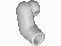 Lego Arm, Right / Light Bluish Gray