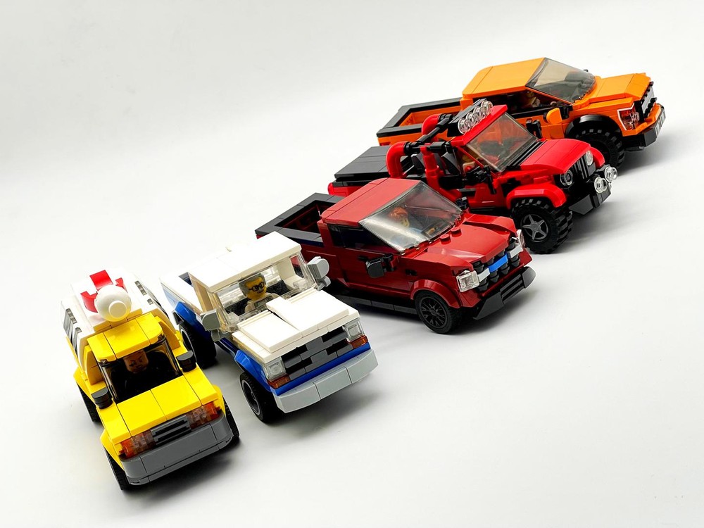 Lego Pickup Truck Vehicle Pack #2