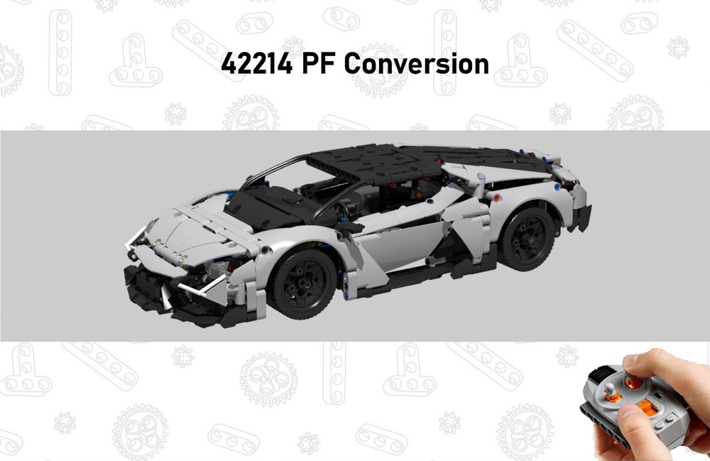 Lego 42214 PF Conversion