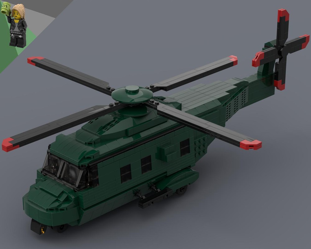 Lego NHIndustries Helicopter NH90