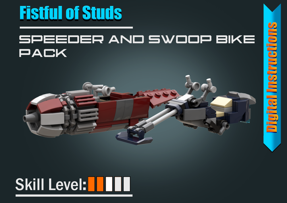 Lego Speeder And Swoop Bike Pack